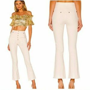 Alice McCall Whos That Jeans Button Fly White Pant size 2